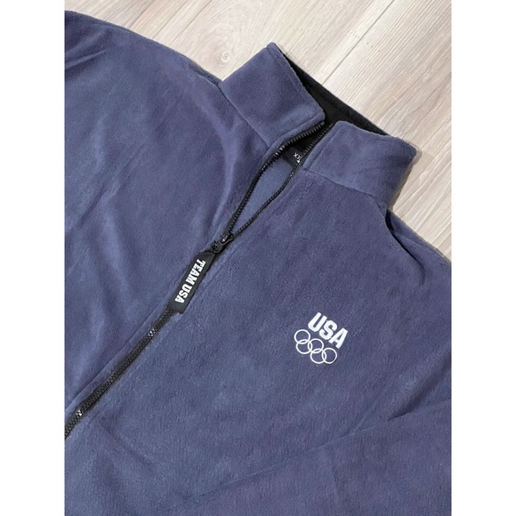 Team USA Olympic Fleece Zip-up‎ Size XXL #362-M - Picture 1 of 4